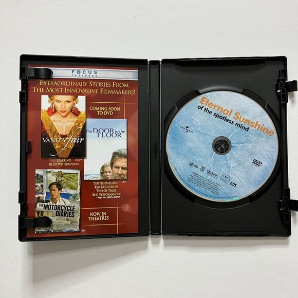 Eternal Sunshine Of The Spotless Mind Jim Carrey Kate Winslet DVD - Picture 2 of 6